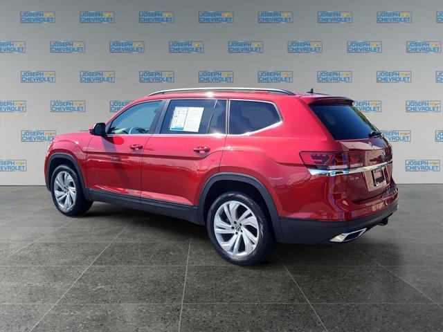 2022 volkswagen atlas 3.6l se w/technology