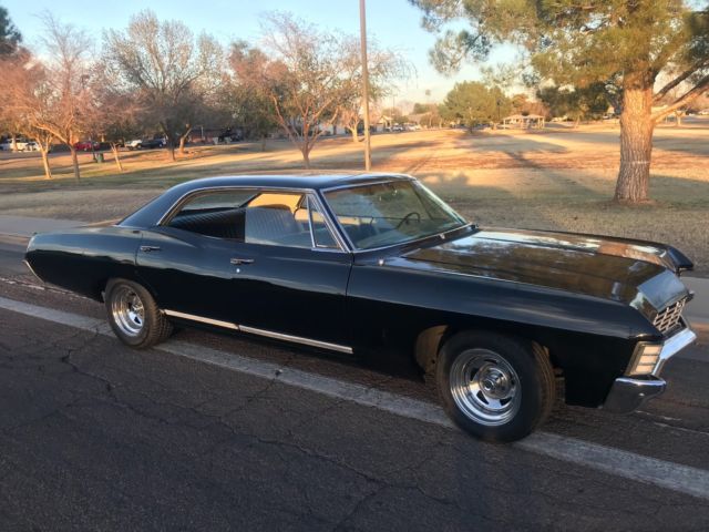 1967 chevy impala four door true supernatural black hunter baby