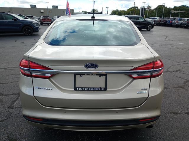 2017 ford fusion se