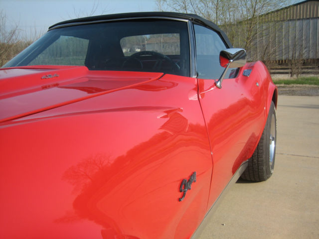 1973 corvette convertible 4 speed 454 big block numbers matching