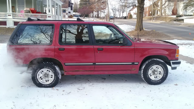 potsdam ford explorer 1993 single owner no wrecks truck suv 4wd free pink floyd
