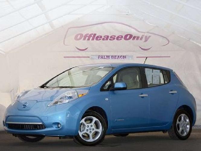 2012 nissan leaf sl hybrid hatchback in lake worth, fl