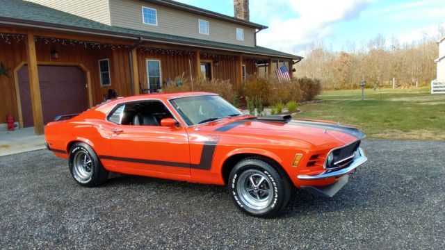 1970 ford mustang fastback boss 302 - mach 1 tribute 351c beautiful classic
