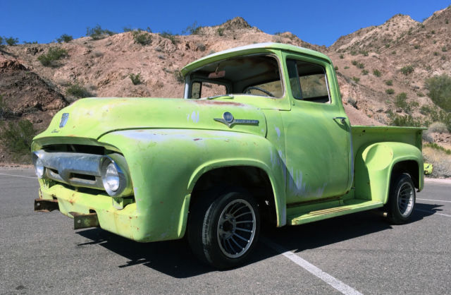 1956 ford f100 short bed, one family owned, desert truck- no reserve