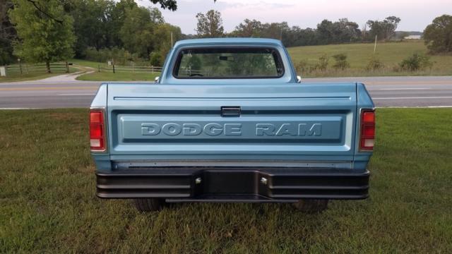 low miles 1986 dodge ram d100 rwd