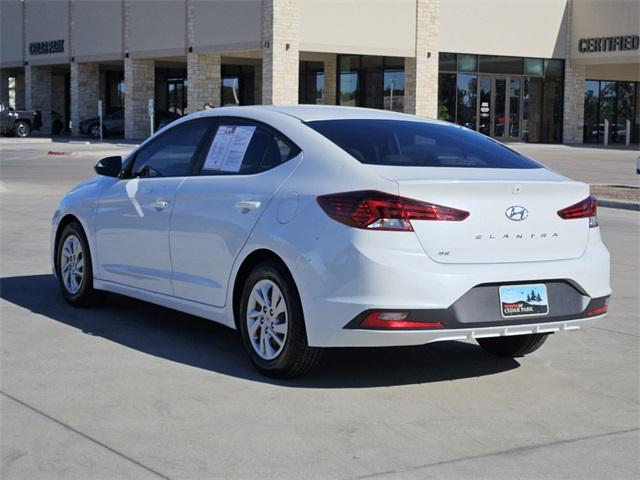 2019 hyundai elantra se