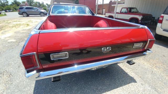 1972 el camino 1 owner ss 454 hi end reso rust free offer no damage ever