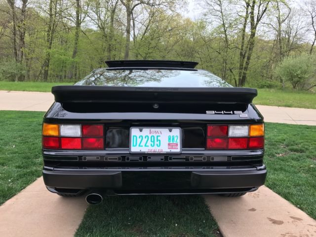 1989 porsche 944 s2 black/black original paint, documented, immaculate