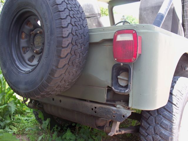 cj5 1983 olive drab 4.2l