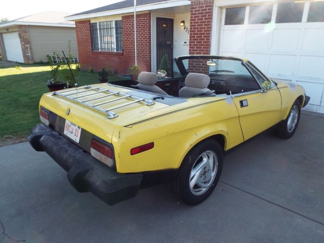 1980 triumph tr7 v-6 conversion project car