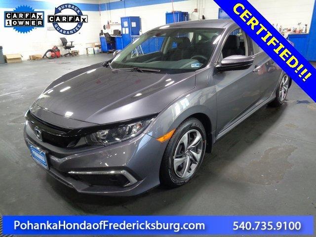 certified 2019 honda civic lx sedan fredericksburg, va 22406 for sale in fredericksburg, virginia
