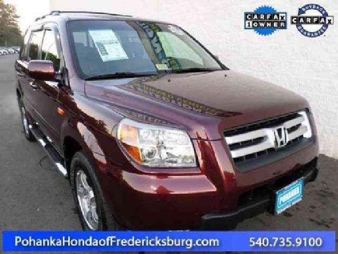 2007 honda pilot ex-l in fredericksburg, va