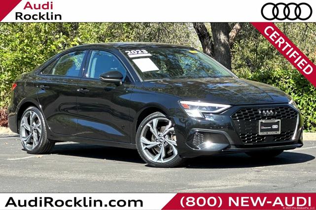 2023 audi a3 40 premium plus 4d sedan