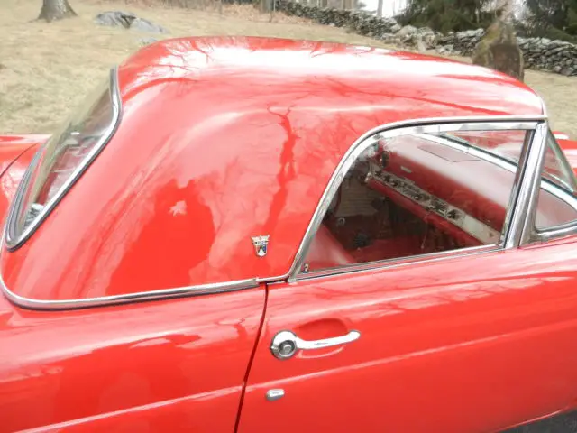 1955 ford thunderbird convertible 292 v8 with a mccullogh supercharger