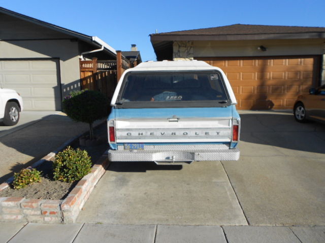 1972 chevrolet cheyenne with only 66,883 original miles