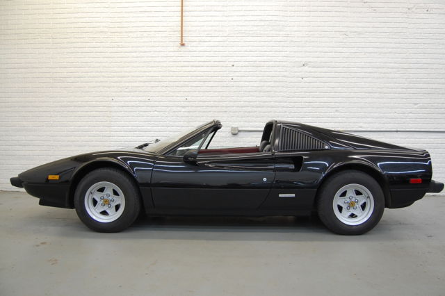 1980 ferrari 308 gtsi black with red interior tubi exhaust. runs great needs tlc