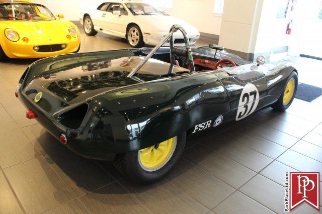 1962 lotus 23 sports racing car, british racing green, historical provenance
