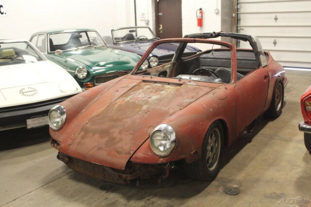 1968 porsche 912 soft window targa no reserve!