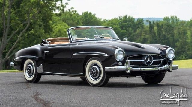 mercedes benz 190sl leather rare collectable crave luxury auto