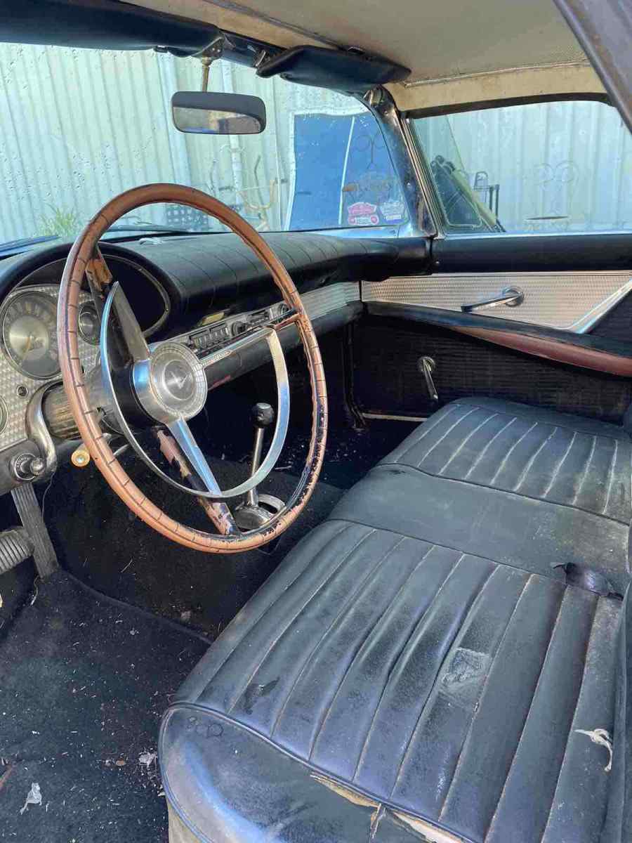 1957 ford thunderbird 5.1 sportscar blue rwd automatic standard