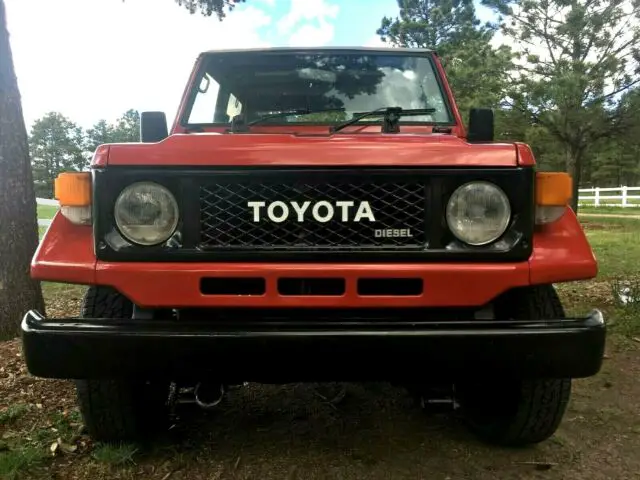 rare! land cruiser 3.4l diesel convertible
