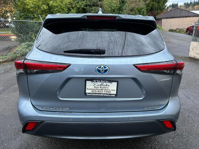 2021 toyota highlander hybrid limited