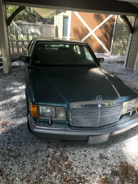 1987 mercedes benz 420sel cold a/c runs strong!!!! great classic