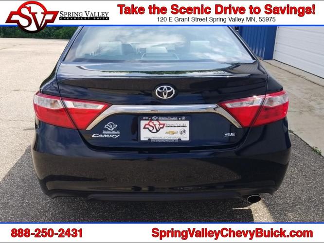 used 2016 toyota camry le spring valley, mn 55975 for sale in cherry grove, minnesota