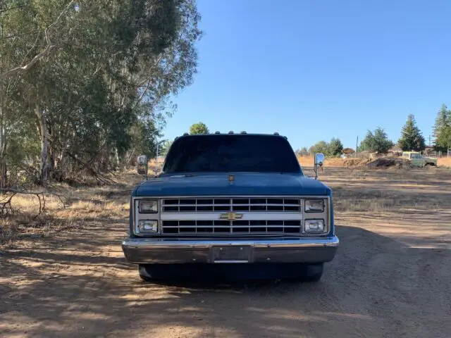 1984 crew cab 3500 dually shop truck ls swapped turbo charged 22" wheels