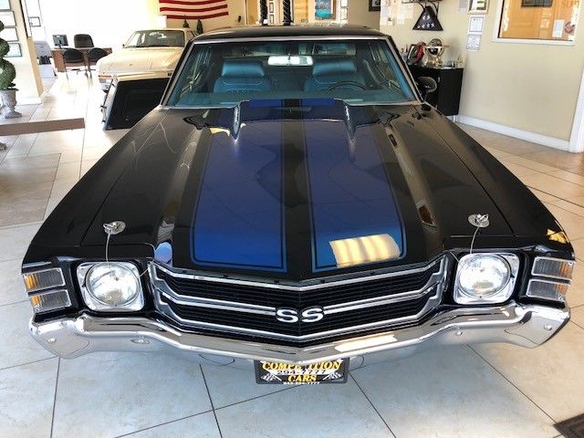 1971 chevy chevelle ss! super sport! 454 big block! factory a/c! fresh resto!