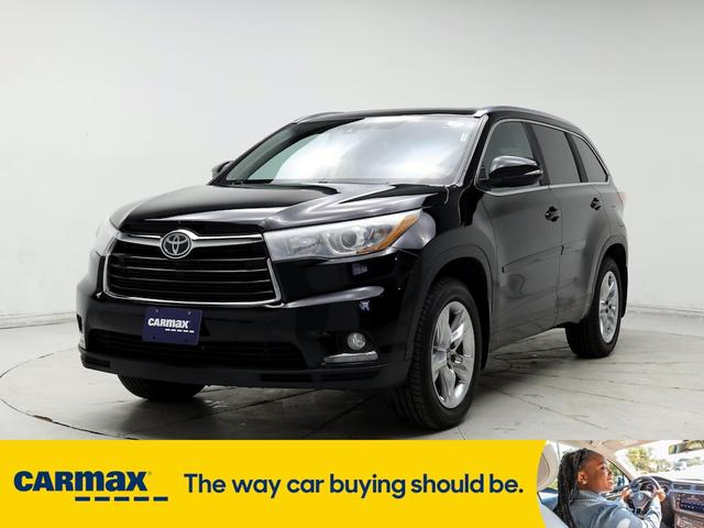 2016 toyota highlander limited platinum