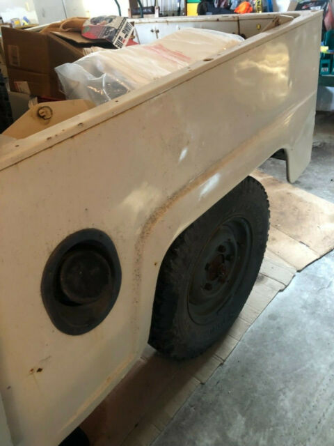 1962 austin gipsy 4 wheel drive restored in 2001 but then was left outside