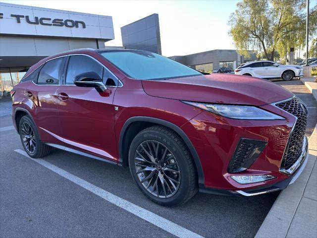 2022 lexus rx 350 f sport handling