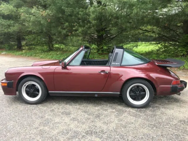 1984 porsche 911 carrera targa beautiful color!