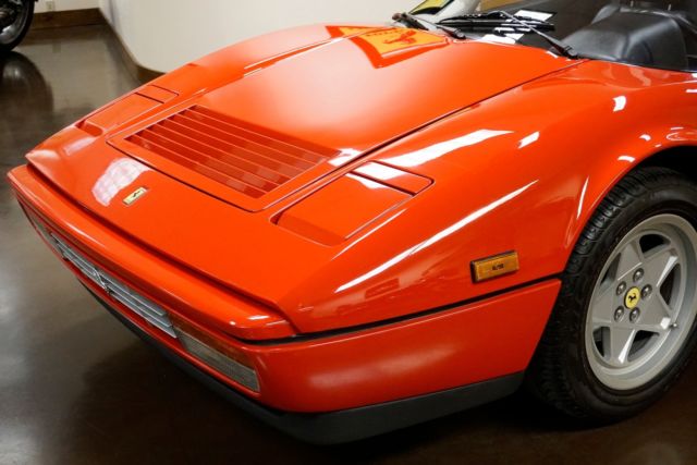 used 1986 ferrari 328 gts red convertible 2-dr 3.2l v8 dohc 32v manual