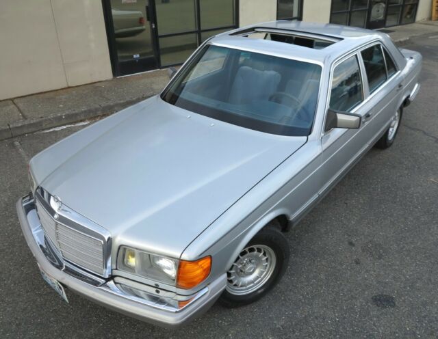 1984 mercedes benz 280se - rare euro-version w126 ready to drive anywhere !!