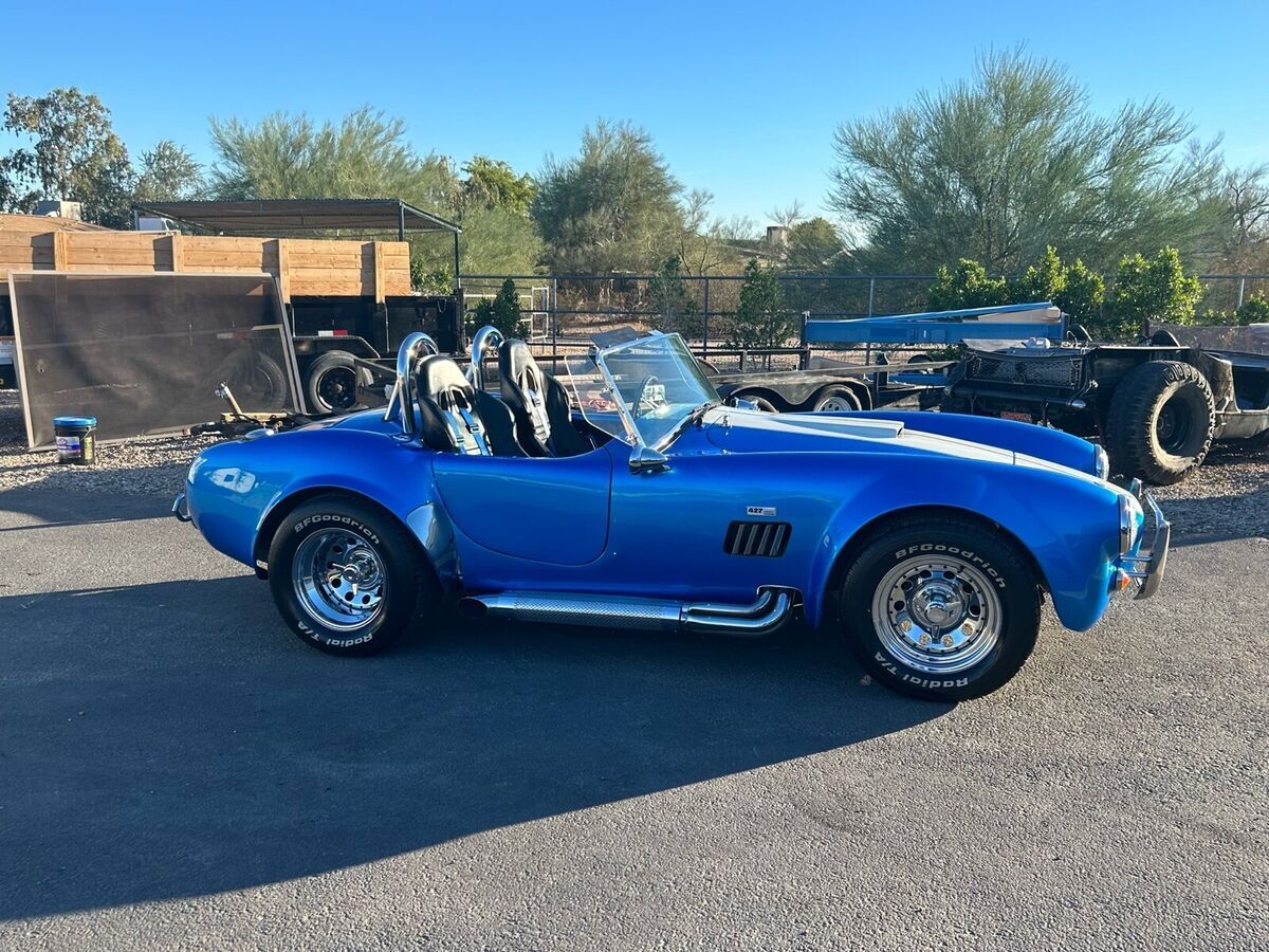 1966 ac cobra blue rwd manual