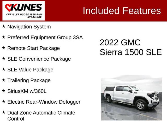 2022 gmc sierra 1500 sle