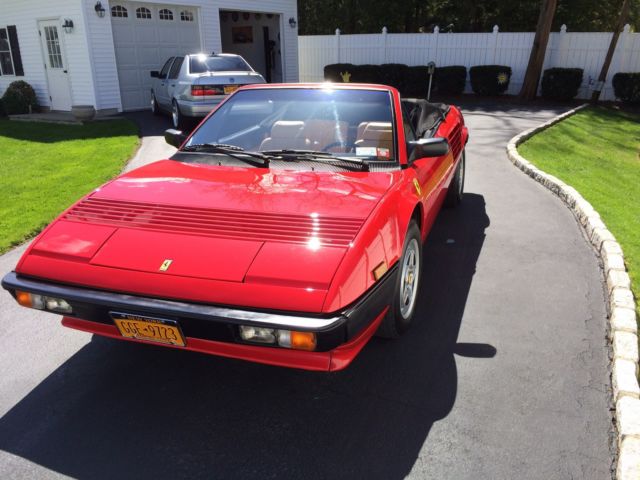 1985 ferrari mondial quattrovavole cabriolet