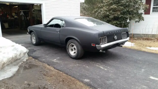 1970 mustang fastback 302 v8 4bbl automatic folddown seat solid driver withtitle
