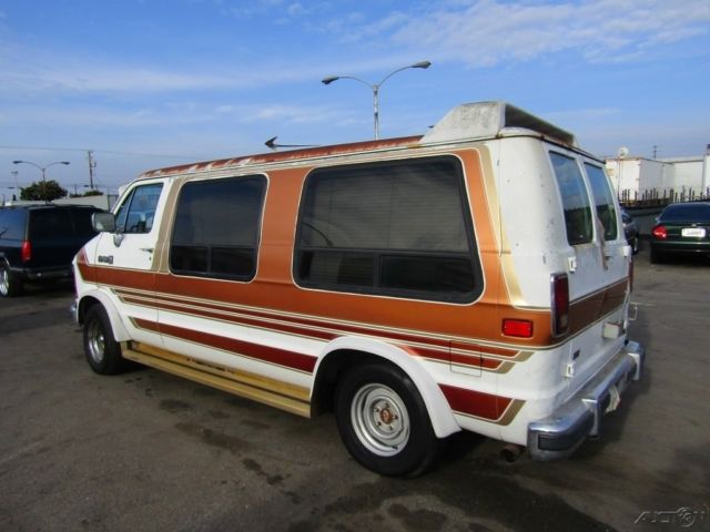 c 1989 dodge ram van b250 used 5.2l v8 16v automatic no reserve