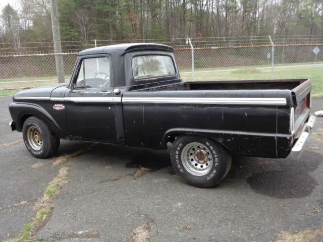 1966 ford f-100 custom short bed pickup truck 352 engine