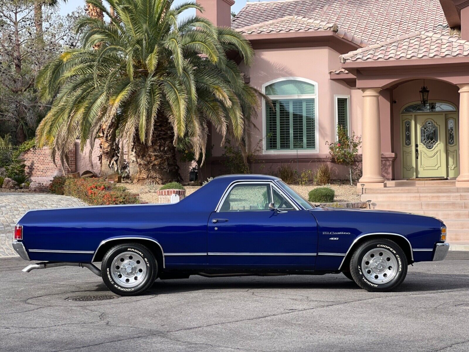 no reserve 1971 chevrolet el camino restored turn key driver 400 v8 ice cold a/c