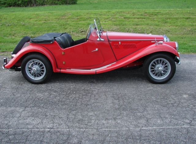 mg tf 1955, restored---no reserve---no reserve