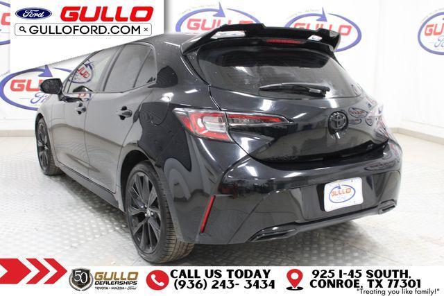2022 toyota corolla hatchback se nightshade