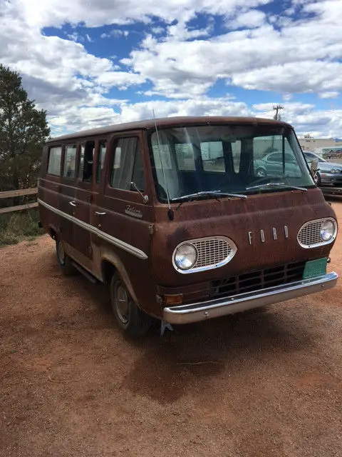1966 ford falcon club wagon extended van