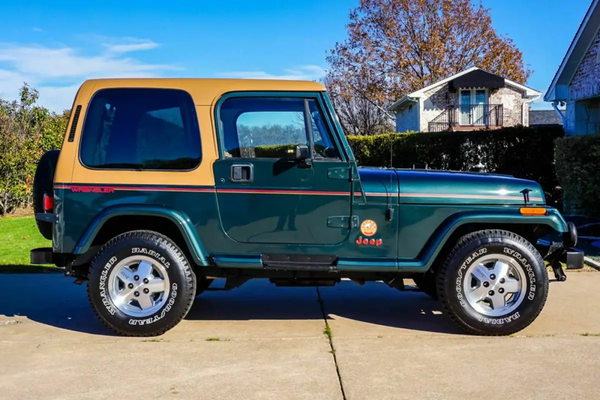1993 green yj!