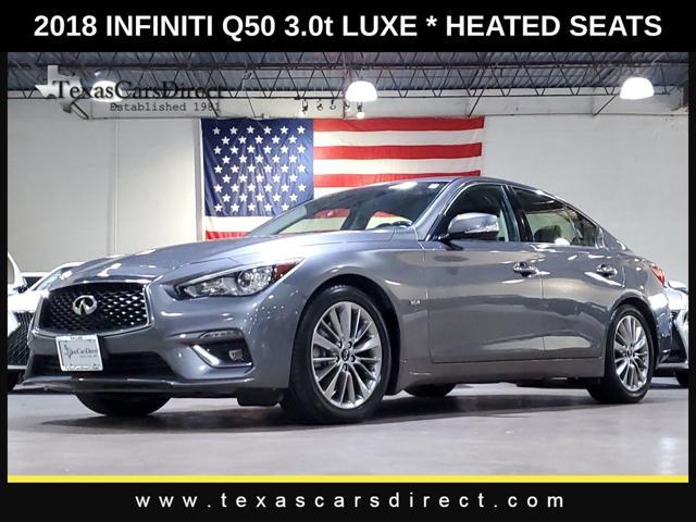 2018 infiniti q50 3.0t luxe