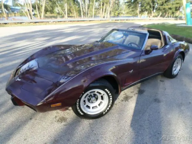 1979 chevrolet chevy corvette vette stingray t-tops automatic v8 clean title
