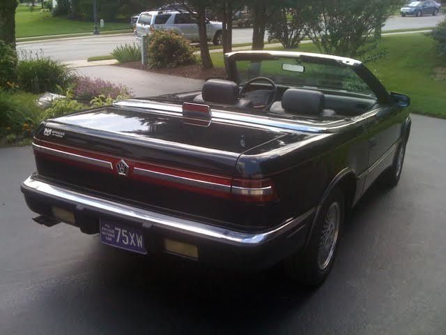 chrysler t/c by maserati, rare mopar convertible